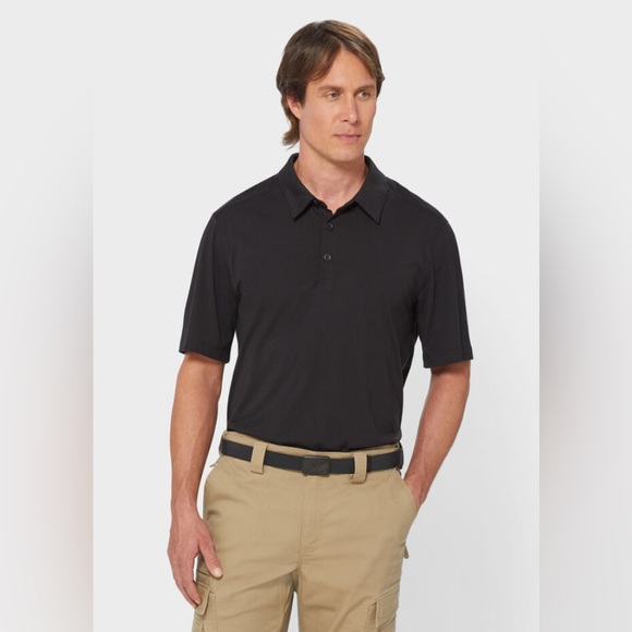 Duluth Trading Co Other - NWT [Duluth Trading Co] Dry on the Fly Relaxed Fit Black Polo Mens Large